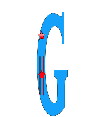 G-star Alphabet Coloring Pages