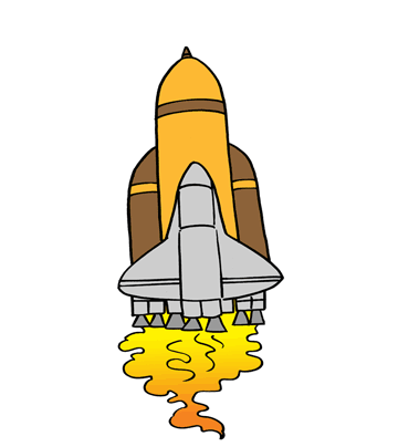 Nasa Shuttle Coloring Pages