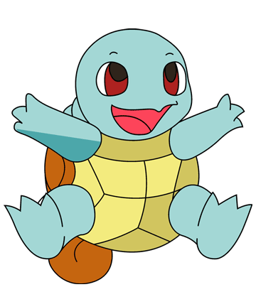 Squirtle Coloring Pages