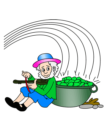 Celebating St Patrick Day Coloring Pages