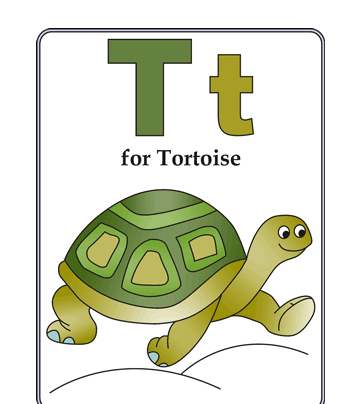 T-preschool Alphabet Coloring Pages