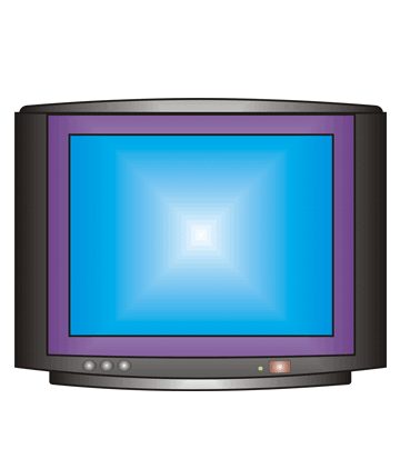 Television Coloring Pages