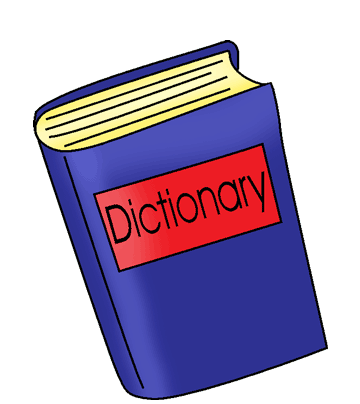 Dictionary Coloring Pages
