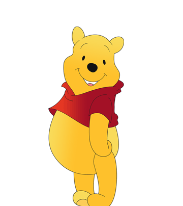 Adorable Winnie The Pooh Coloring Pages