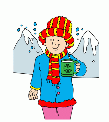 Winter Weather Coloring Pages