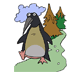 Penguin 2 Coloring Pages