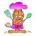 ANGRY-GARFIELD Coloring Pages