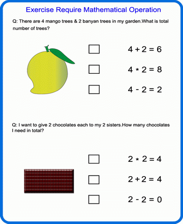 Mathematical Operation 8 Sheet