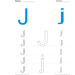 Small And Capital Letter J