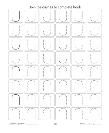 Pattern Writing 21 Sheet