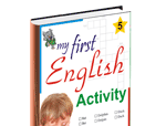 Printable My Fun English Activity Coloring Book 5