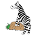 Zebra Coloring Pages