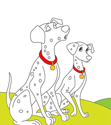 101 Dalmatians 6 Coloring Pages