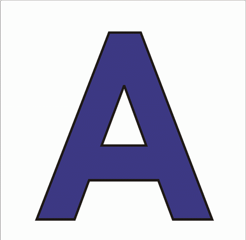 A-1st Alphabet Coloring Pages