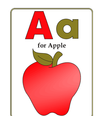 A-preschool Alphabet Coloring Pages