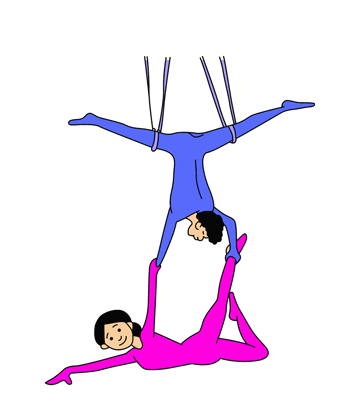 Acrobats Coloring Pages