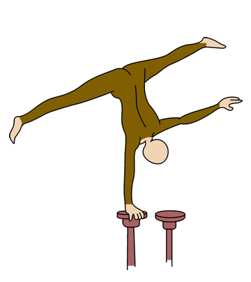 Acrobat Action Coloring Pages