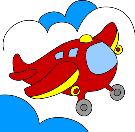 Aeroplane Coloring Pages