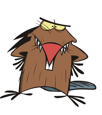 Angry Beaver 1 Coloring Pages