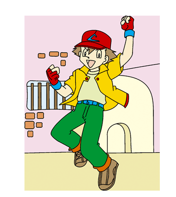 Ash Ketchum Coloring Pages