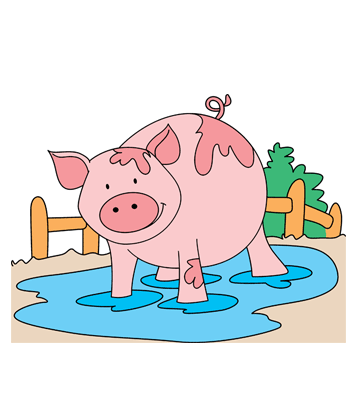 Baby Pig1 Coloring Pages