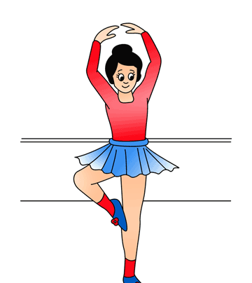 Ballerina Baby Coloring Pages