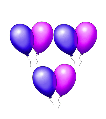 Balloons Coloring Pages