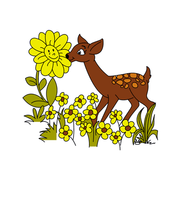 Bambi Games Coloring Pages