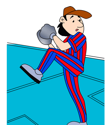 Baseball Learner Coloring Pages