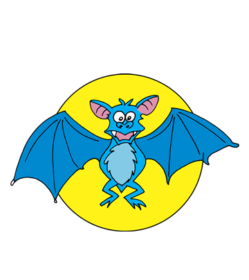 Big Bat Coloring Pages
