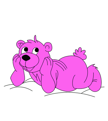 Naughty Bear Coloring Pages