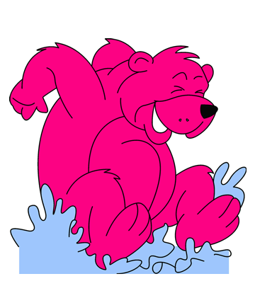 Wrestler Bear Coloring Pages