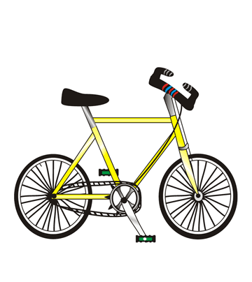 Bicycle Coloring Pages