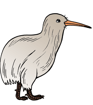 Kiwi 1 Coloring Pages