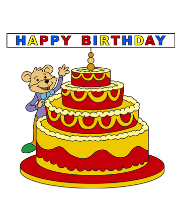 Birthday Decorations Coloring Pages