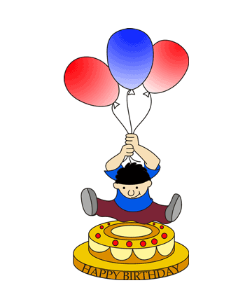 Birthday Balloons Coloring Pages