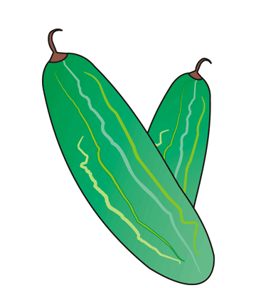 Bitter Gourd Coloring Pages