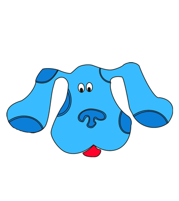 Blue Clues Coloring Pages