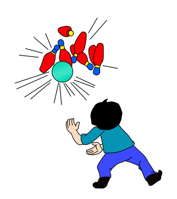 Nine Pin Bowling Coloring Pages