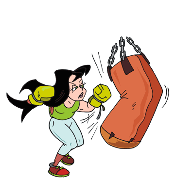 Boxing Coloring Pages