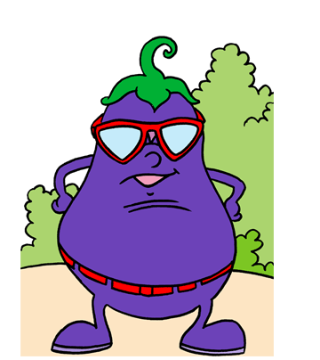 Brinjal2 Coloring Pages