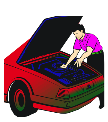 Car Mechanic Coloring Pages