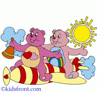 Dancing Care Bear Coloring Pages