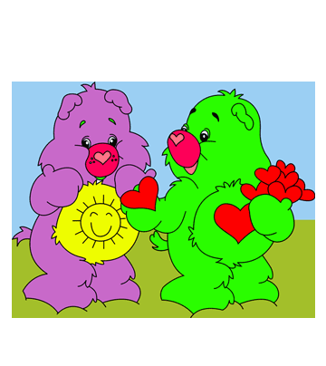 Tenderheart Bear Coloring Pages