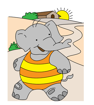 Animated Cartoon Coloring Pages
