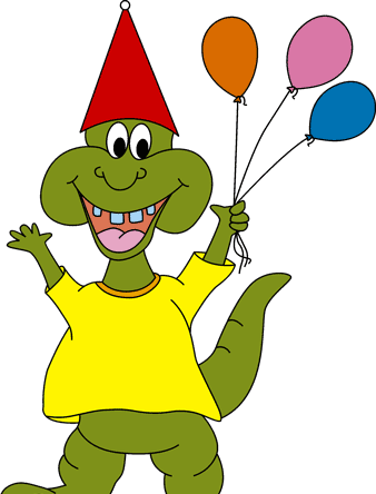 Birthday Cartoon Coloring Pages