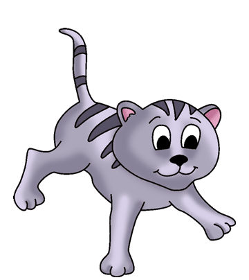 Cute Cat Coloring Pages