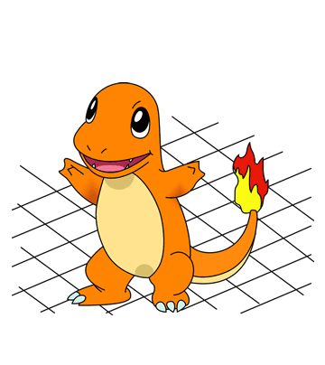 Charmander Coloring Pages