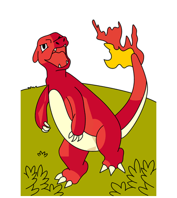 Charmeleon Coloring Pages