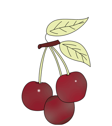 Cherry Coloring Pages